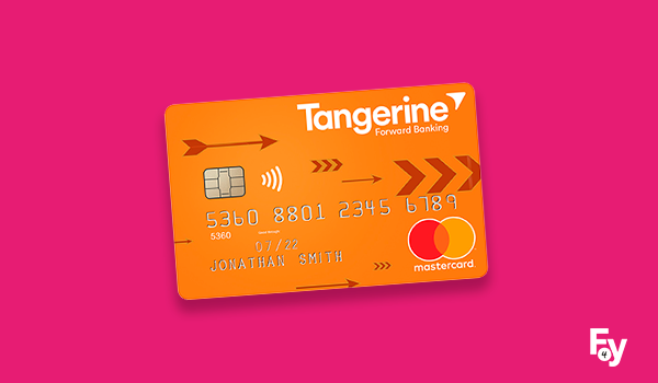 Tangerine Money-back credit card