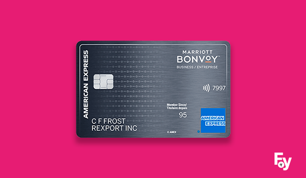 Marriott Bonvoy Business American Express Card